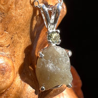 Alexandrite & Moldavite Necklace Silver Sterling #2924-Moldavite Life