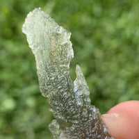 Angel Chime Moldavite Genuine Certified 2.7 Grams ACM43-Moldavite Life