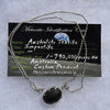 Australite Pendant Necklace Sterling Silver #2948-Moldavite Life