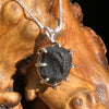 Australite Pendant Necklace Sterling Silver #2953-Moldavite Life
