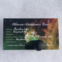 Australite Tektite 4.7 grams AU28-Moldavite Life