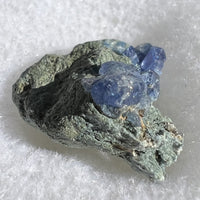 Benitoite & Crossite-Moldavite Life