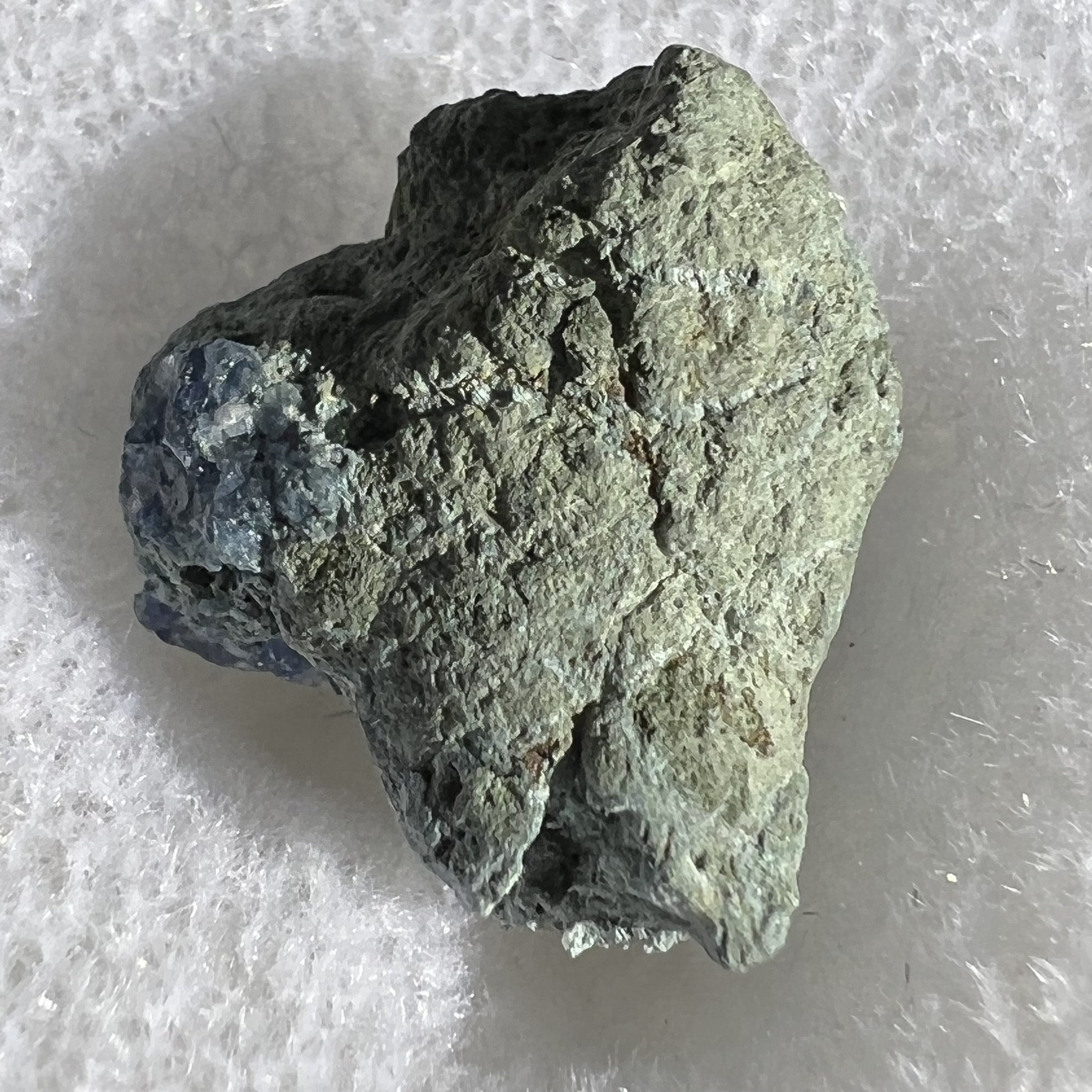 Benitoite & Crossite-Moldavite Life