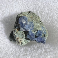 Benitoite & Crossite-Moldavite Life