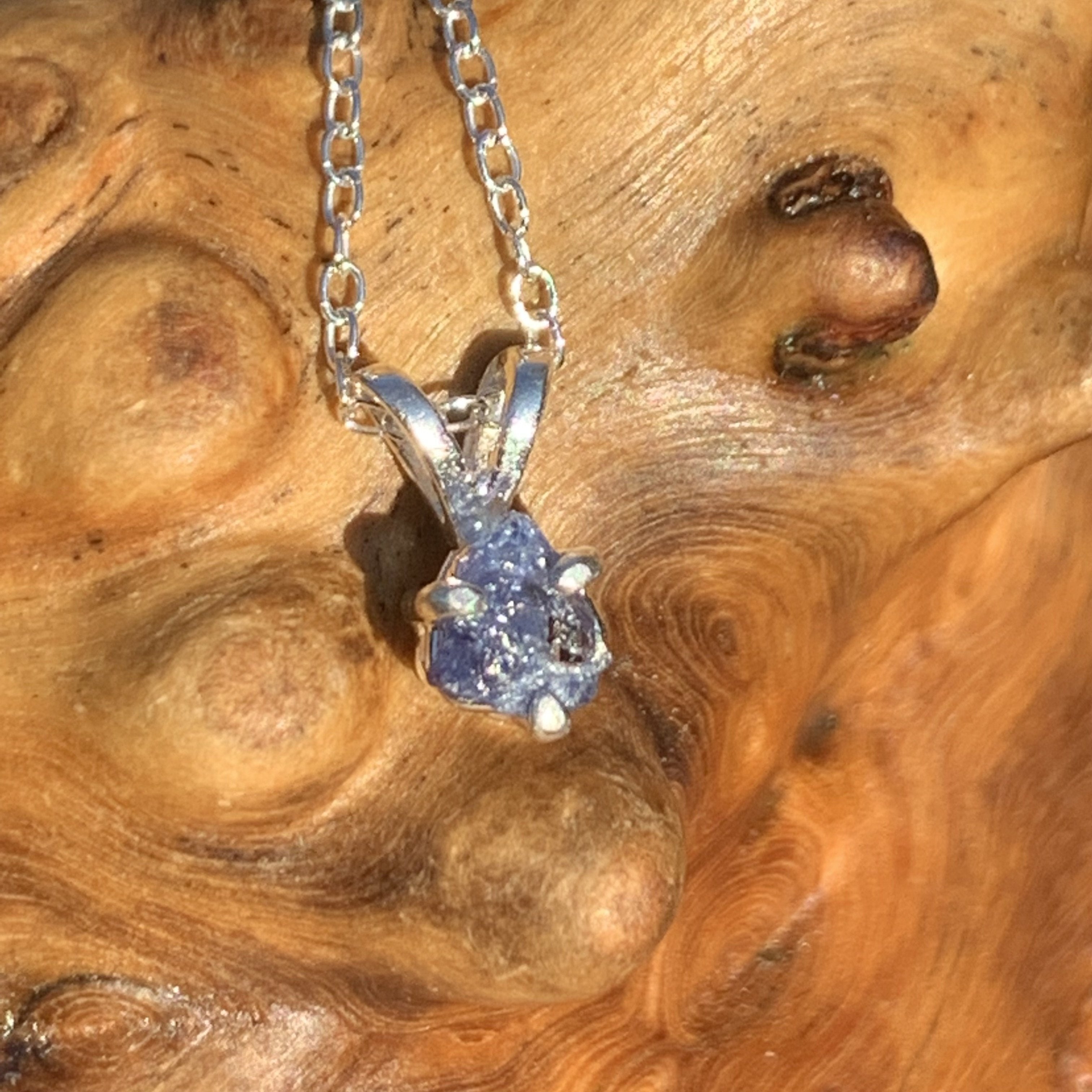 Benitoite necklace deals