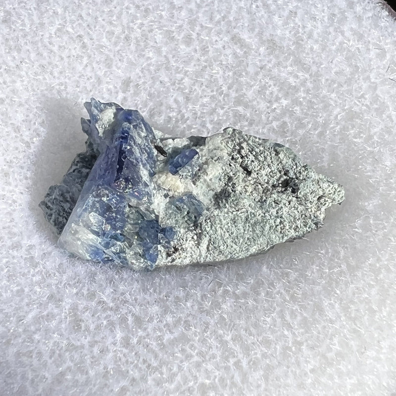 Benitoite, Natrolite, & Crossite-Moldavite Life