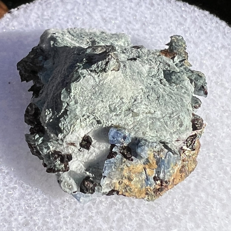 Benitoite, Neptunite, Natrolite, & Crossite-Moldavite Life