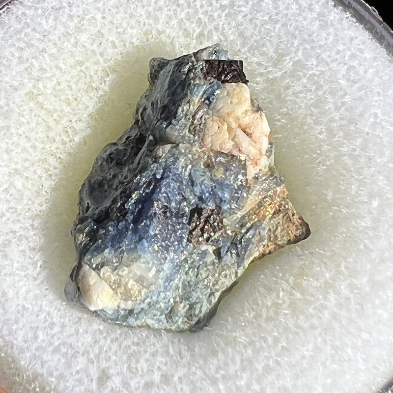 Benitoite, Neptunite, Natrolite, & Crossite-Moldavite Life