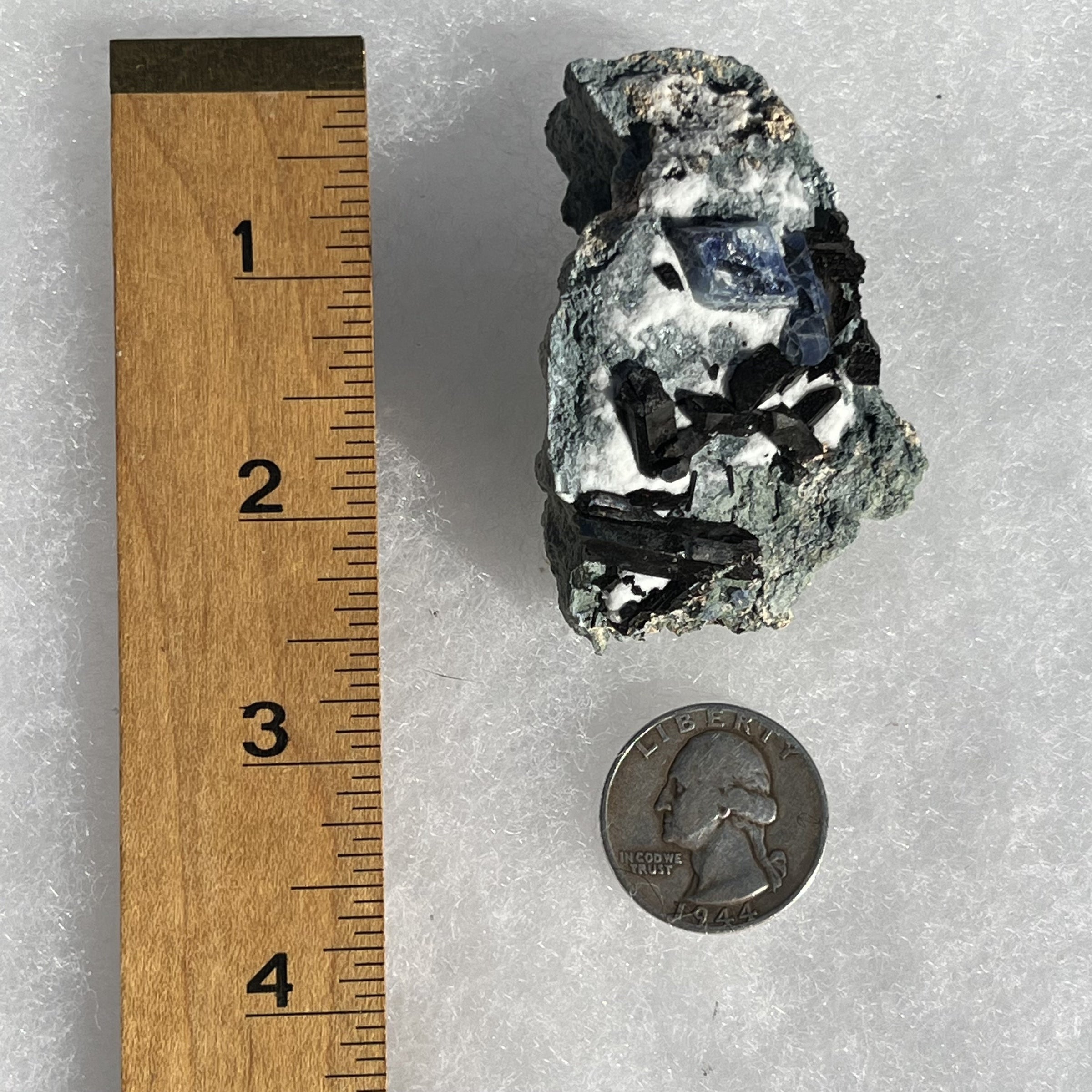 Benitoite, Neptunite, Natrolite, & Crossite-Moldavite Life