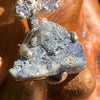 Benitoite & Tanzanite Necklace Sterling Silver #2601-Moldavite Life