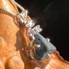 Benitoite & Tanzanite Necklace Sterling Silver #2604-Moldavite Life