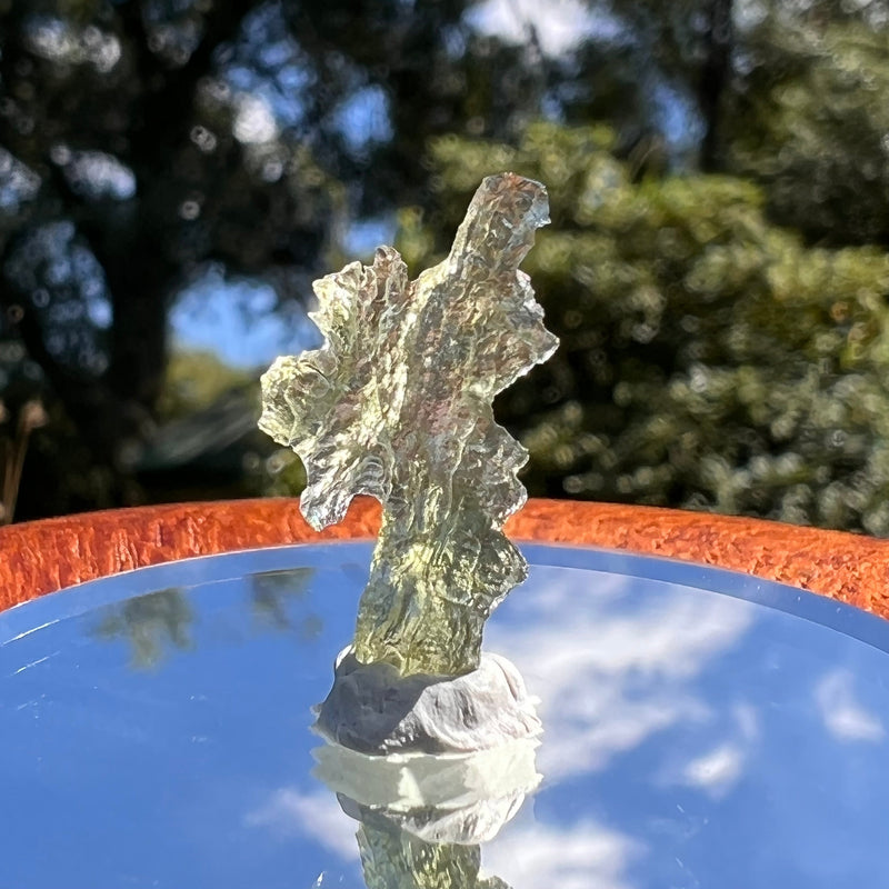 Besednice Moldavite 0.37 grams #503-Moldavite Life