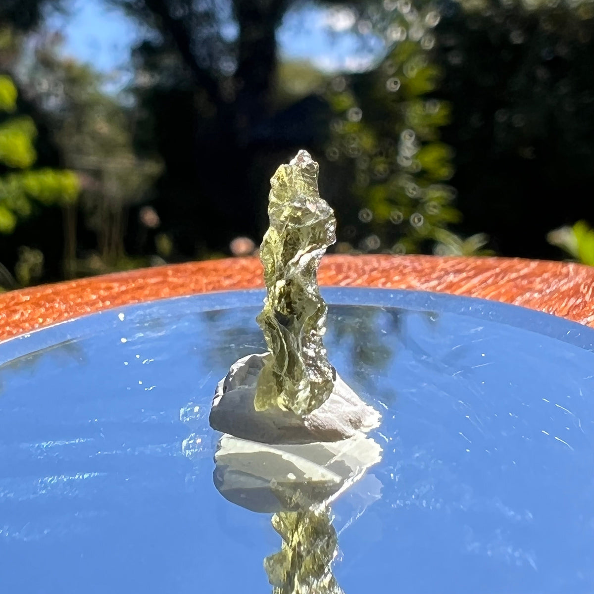 Besednice Moldavite 0.42 grams #426-Moldavite Life