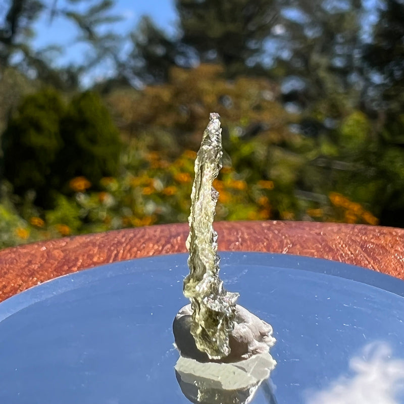 Besednice Moldavite 0.48 grams #404-Moldavite Life