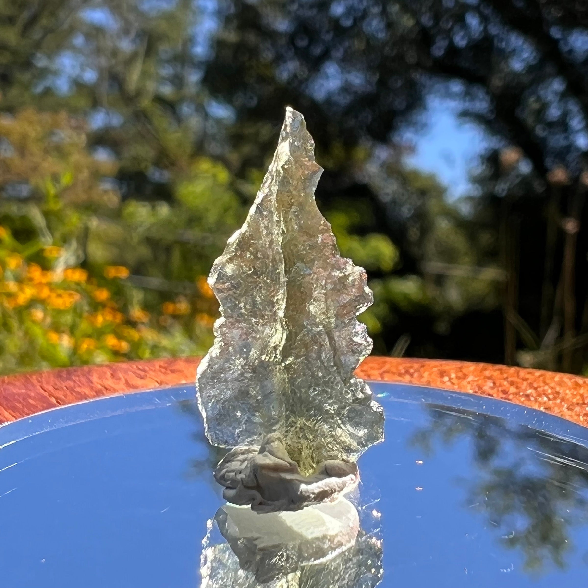 Besednice Moldavite 0.5 grams #361-Moldavite Life