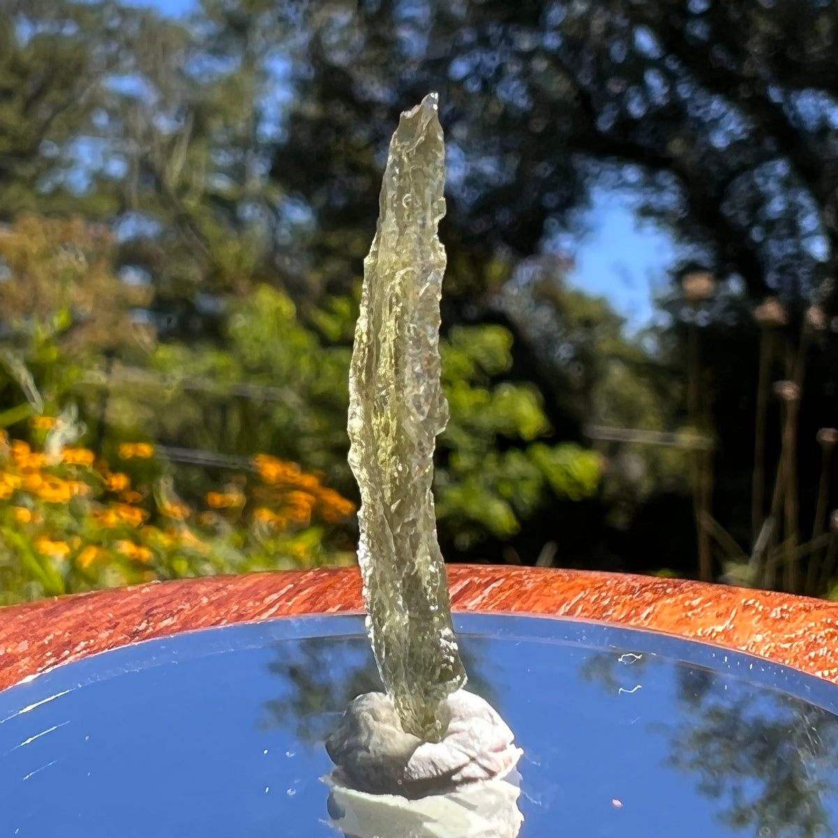 Besednice Moldavite 0.5 grams #365-Moldavite Life