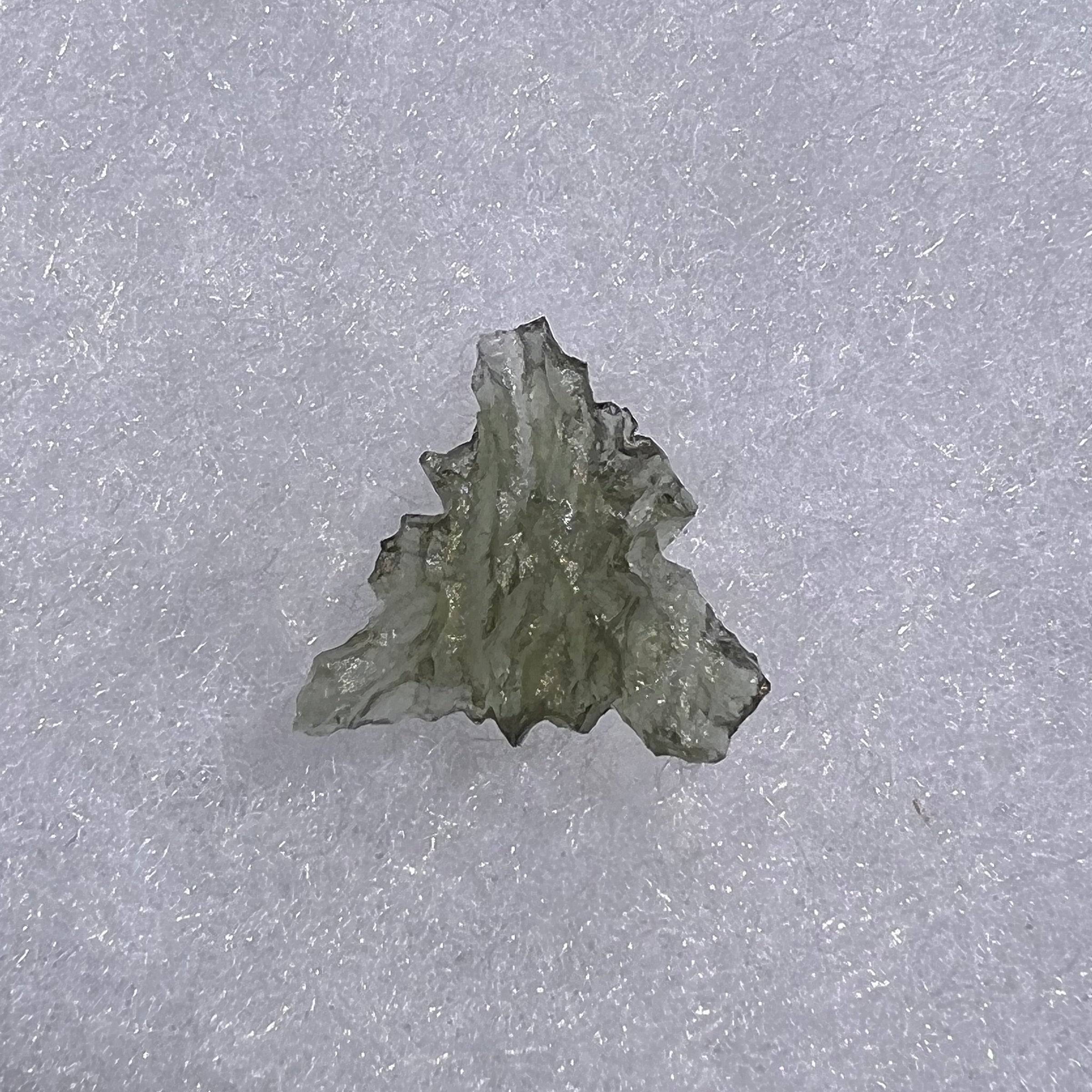 Besednice Moldavite 0.54 grams #429-Moldavite Life