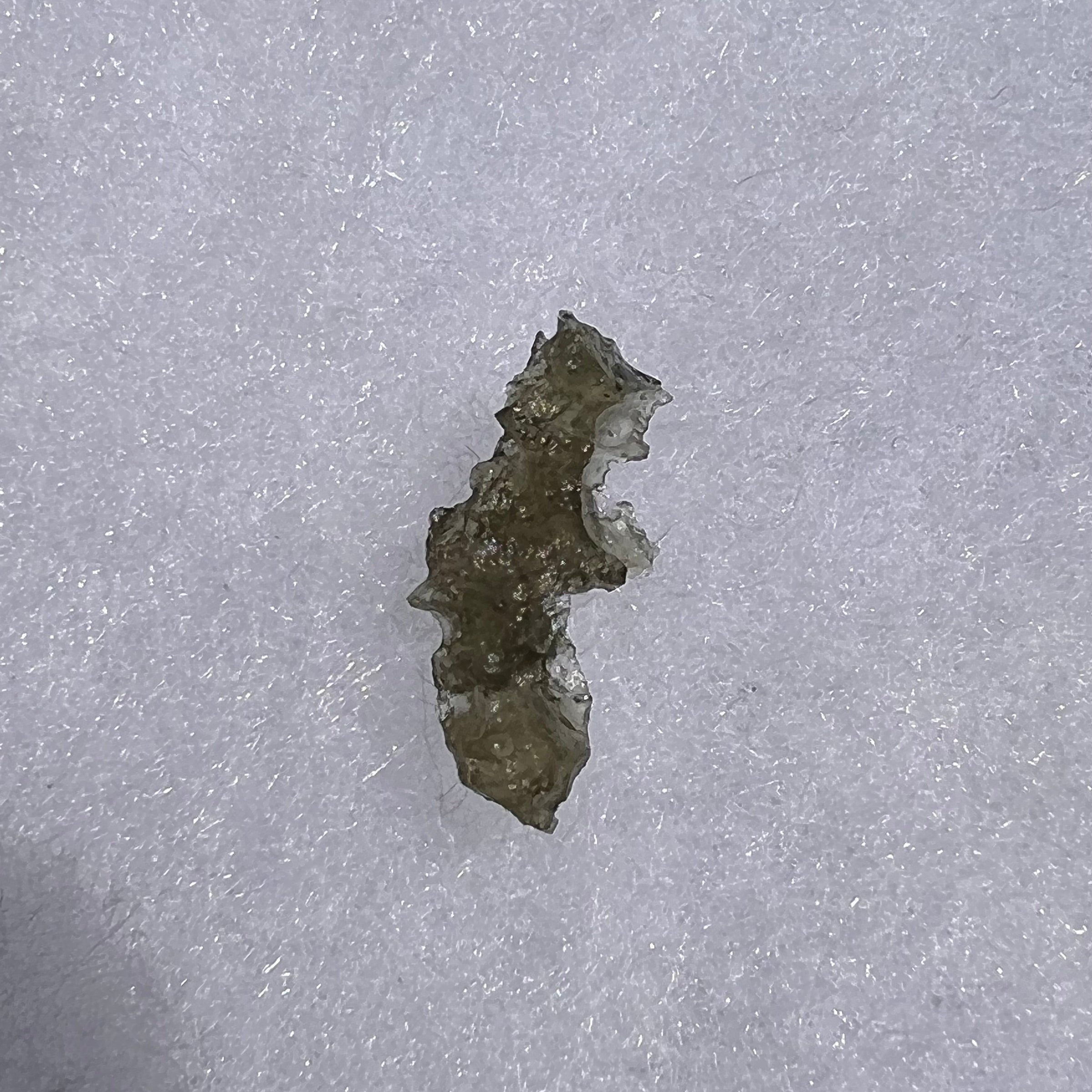 Besednice Moldavite 0.56 grams #414-Moldavite Life