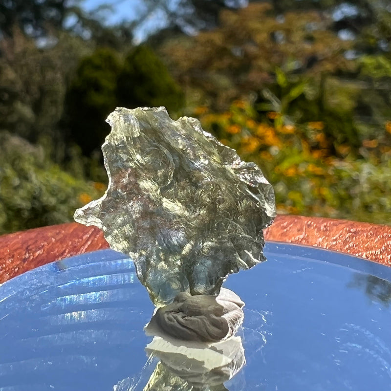 Besednice Moldavite 0.6 grams #377-Moldavite Life