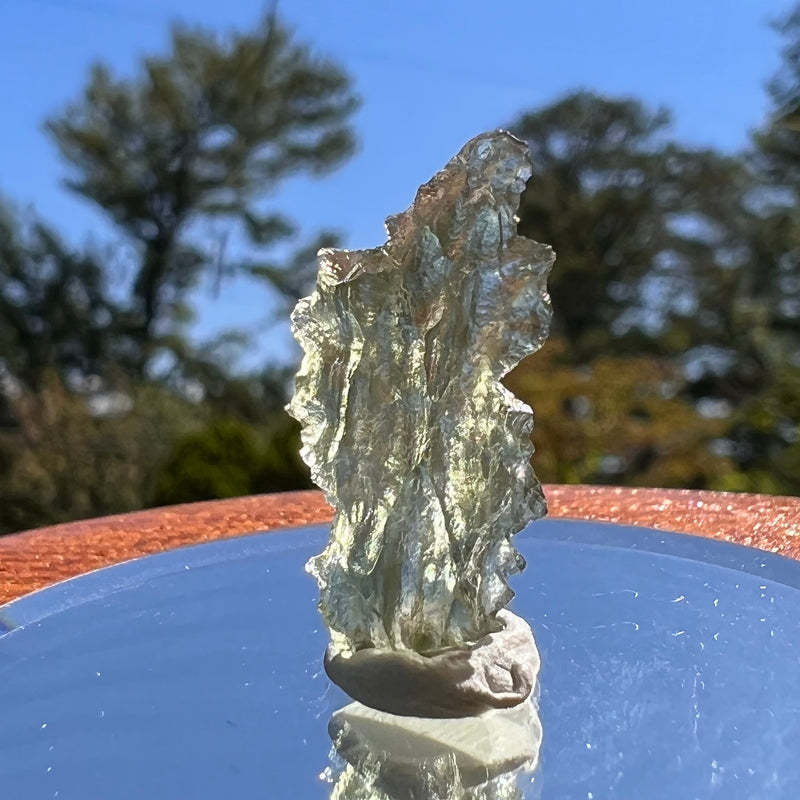 Besednice Moldavite 0.63 grams #396-Moldavite Life