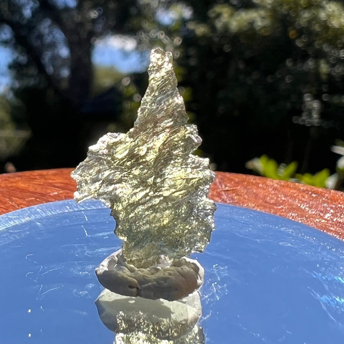 Besednice Moldavite 0.66 grams #432-Moldavite Life