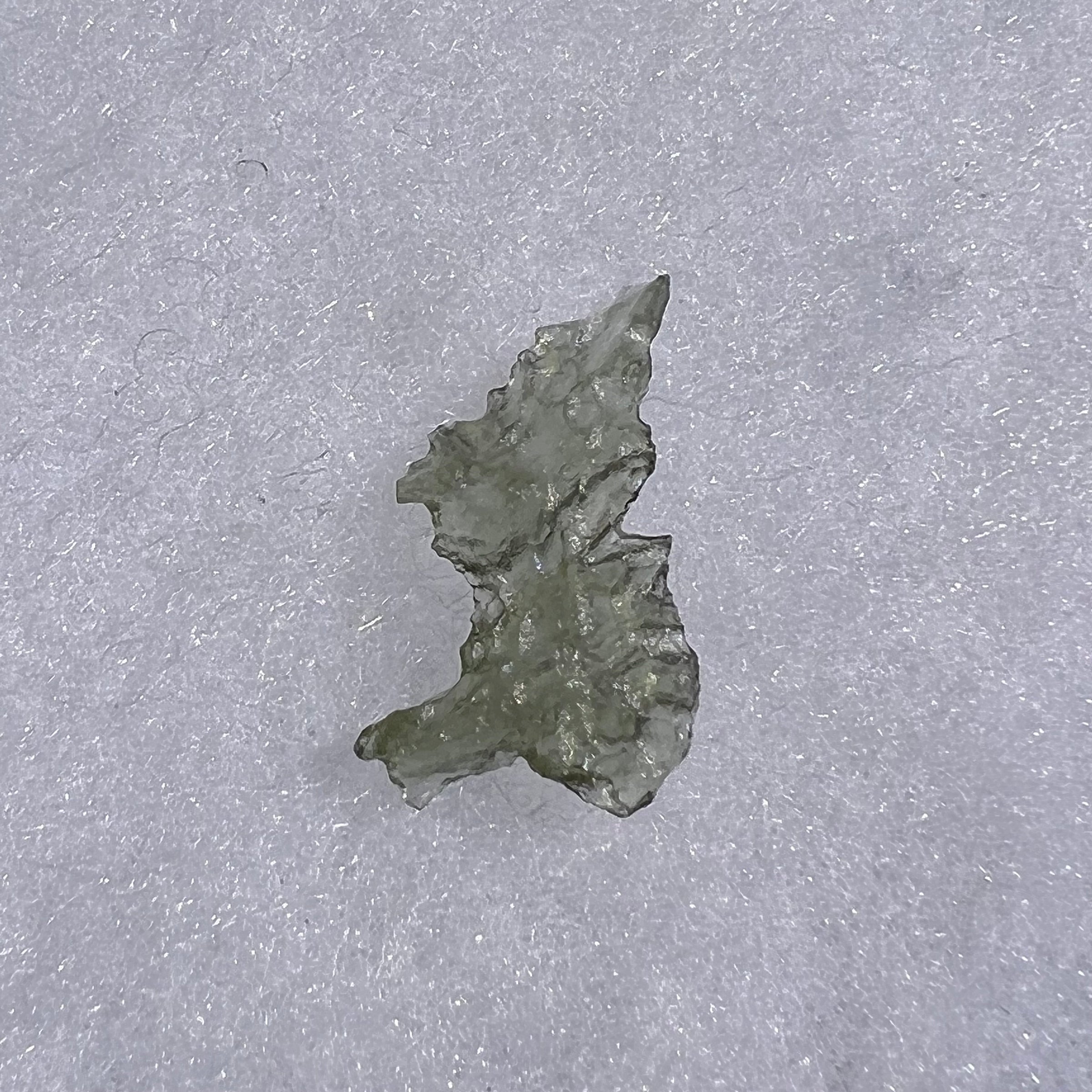 Besednice Moldavite 0.68 grams #487-Moldavite Life