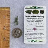 Besednice Moldavite 0.75 grams #392-Moldavite Life