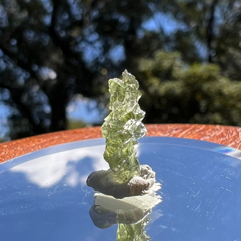 Besednice Moldavite 0.76 grams #472-Moldavite Life