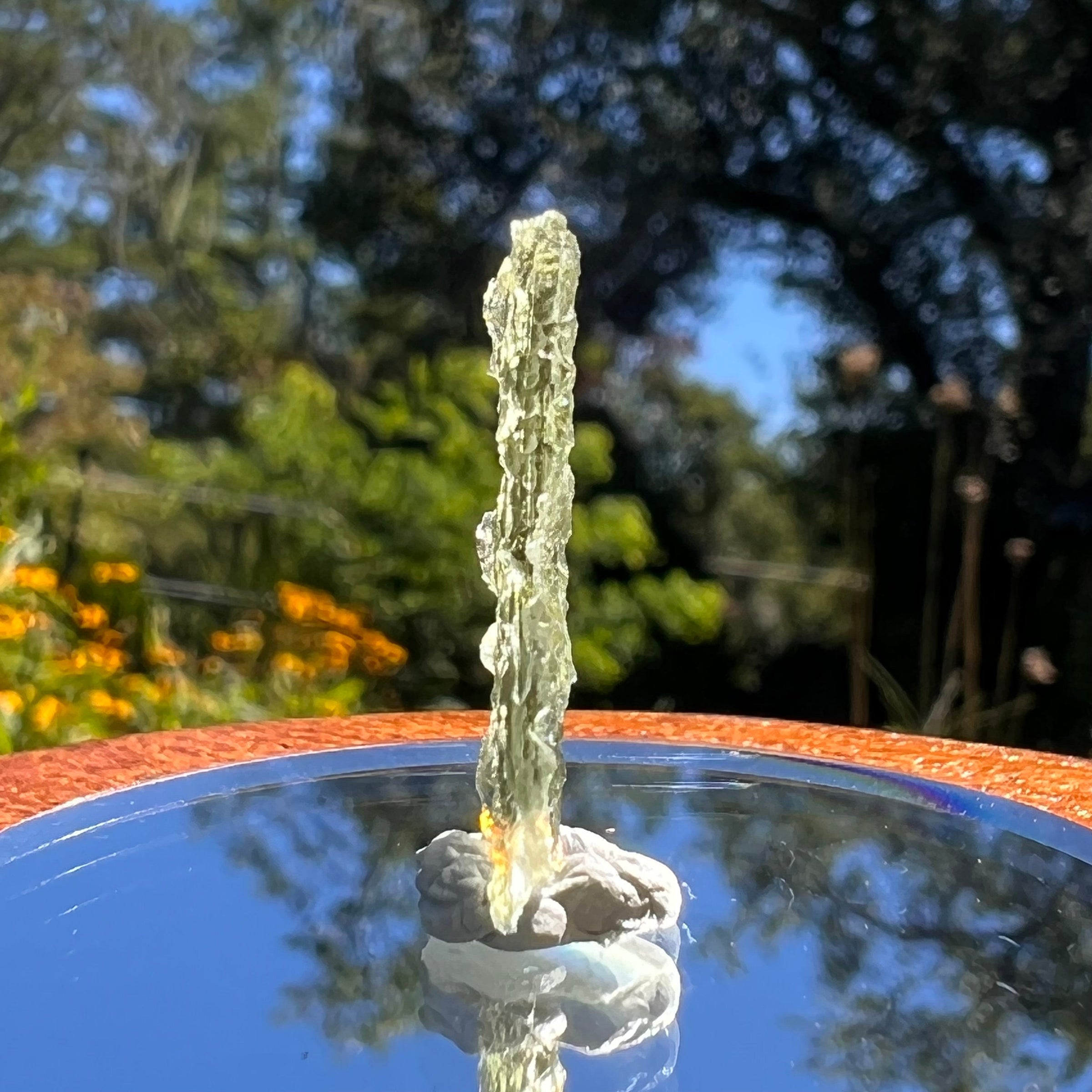 Besednice Moldavite 0.8 grams #368-Moldavite Life