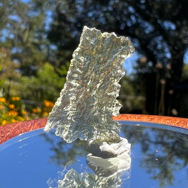 Besednice Moldavite 0.8 grams #368-Moldavite Life