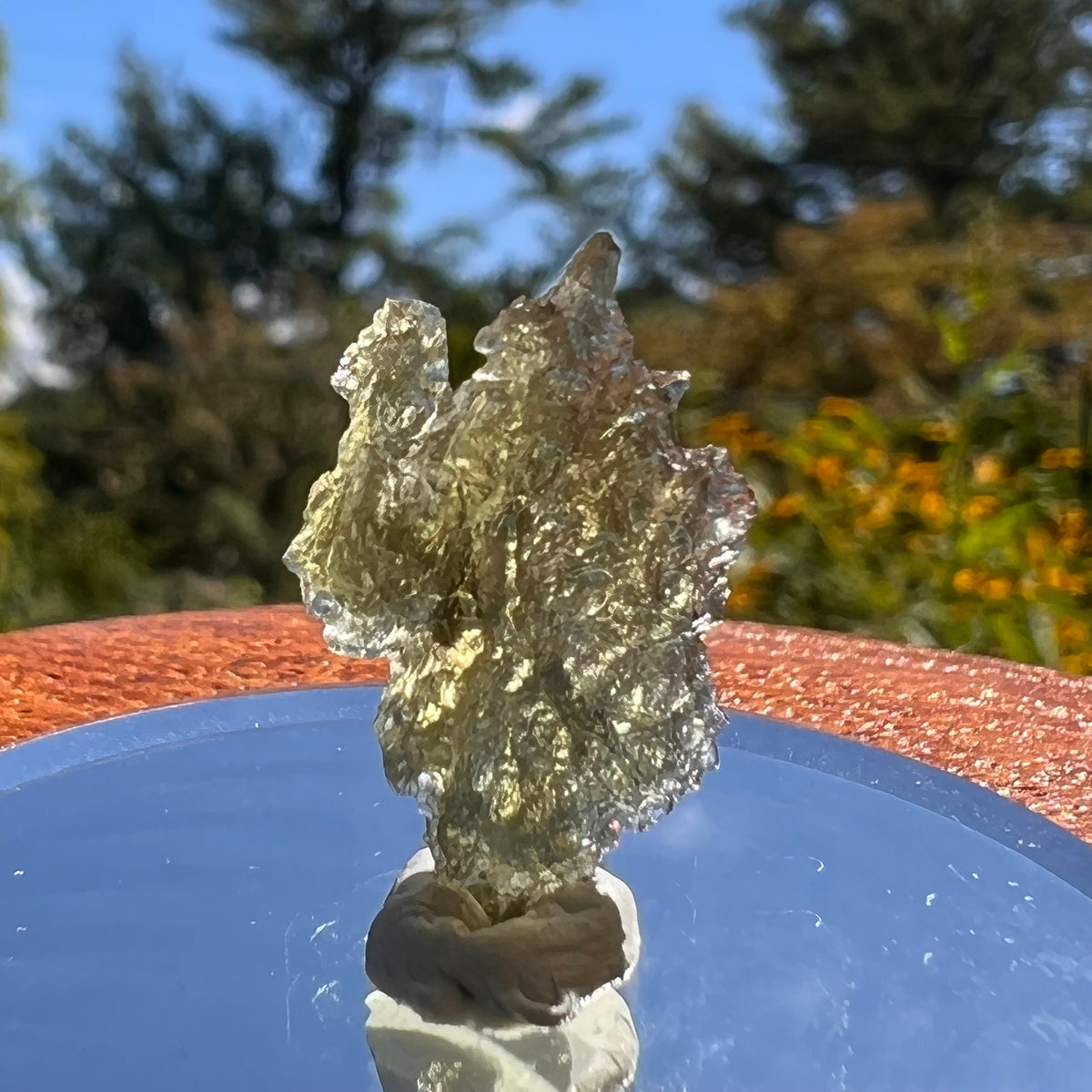 Besednice Moldavite 0.82 grams #403-Moldavite Life