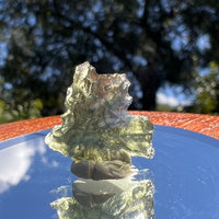 Besednice Moldavite 0.82 grams #465-Moldavite Life