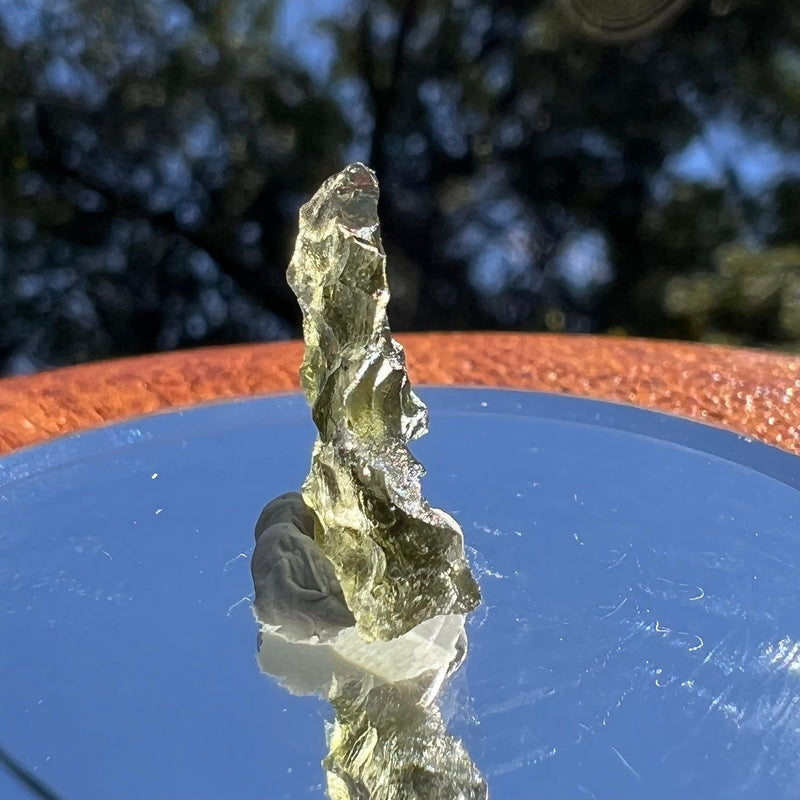 Besednice Moldavite 0.82 grams #465-Moldavite Life