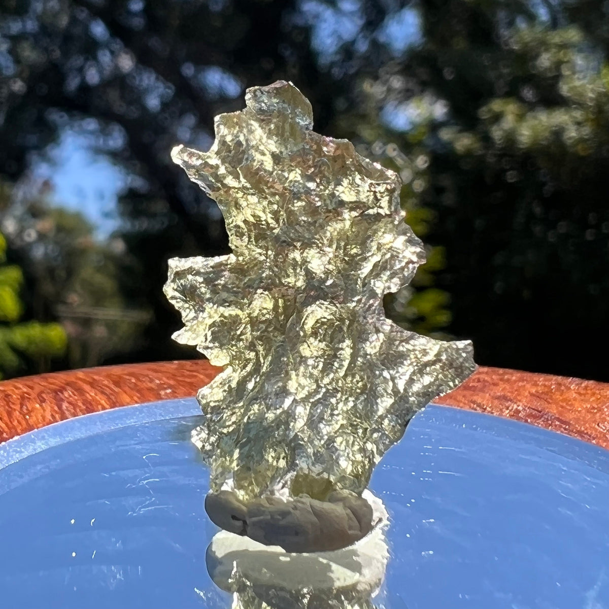 Besednice Moldavite 0.83 grams #431-Moldavite Life