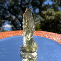 Besednice Moldavite 0.89 grams #478-Moldavite Life