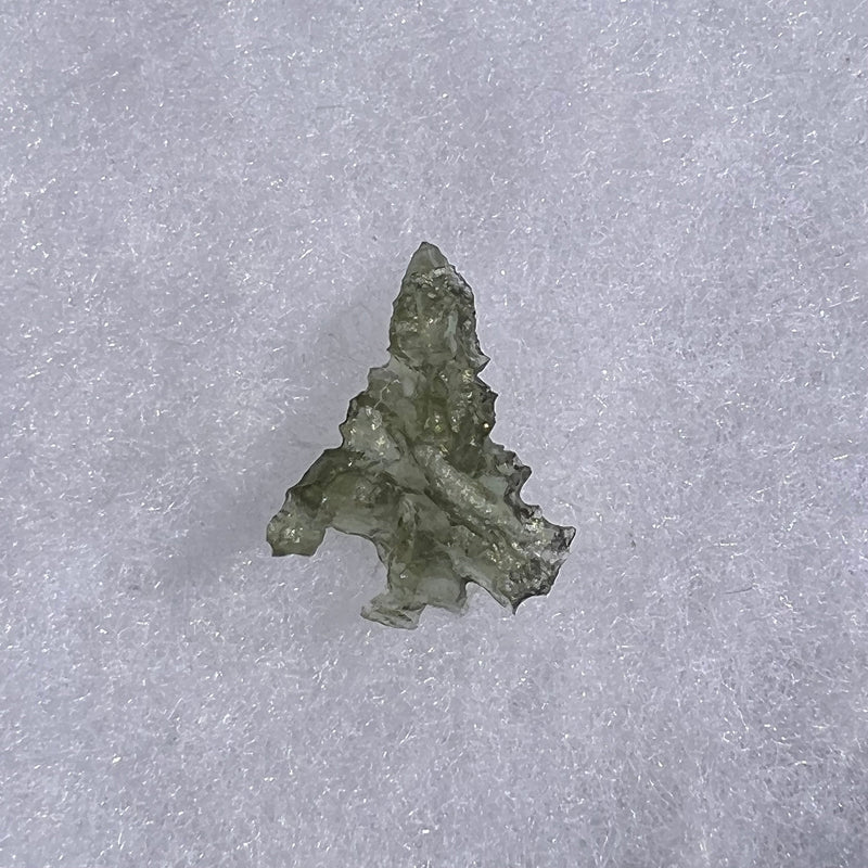 Besednice Moldavite 0.89 grams #519-Moldavite Life