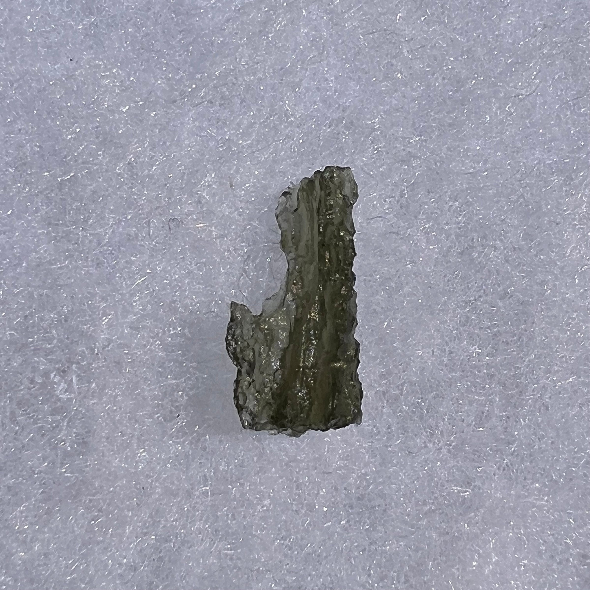 Besednice Moldavite 0.9 grams #349-Moldavite Life