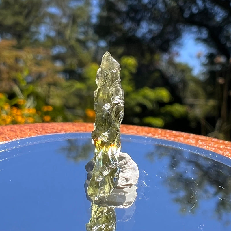 Besednice Moldavite 0.9 grams #355-Moldavite Life