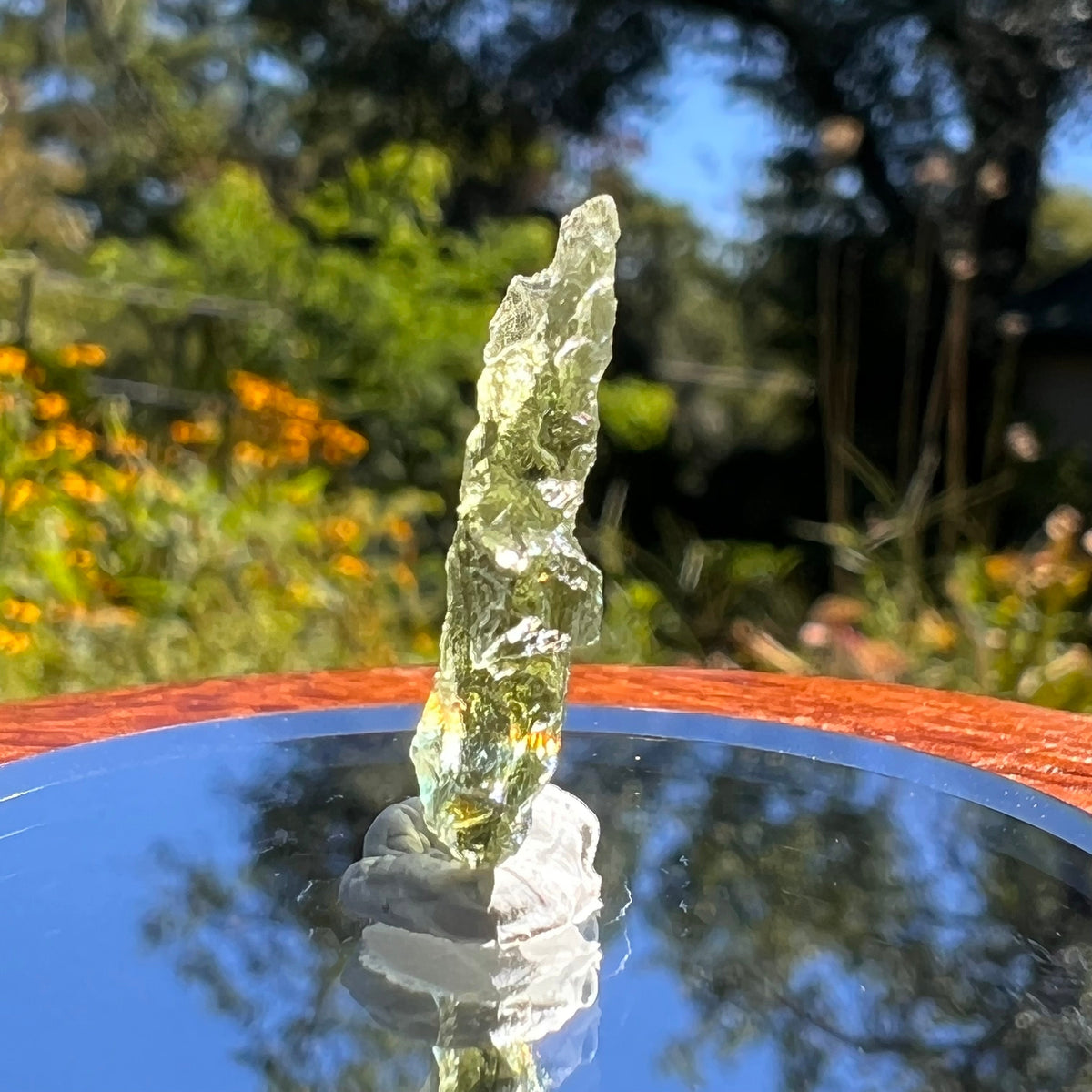 Besednice Moldavite 0.9 grams #371-Moldavite Life