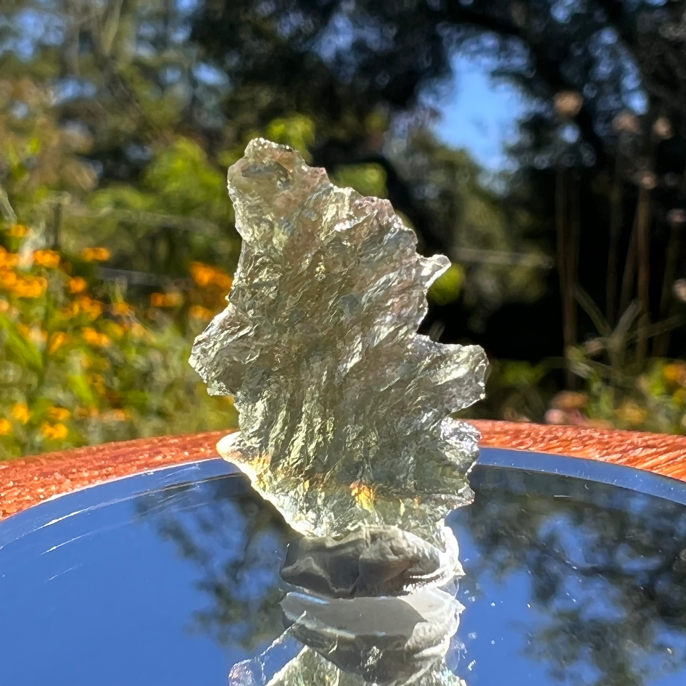 Besednice Moldavite 0.9 grams #371-Moldavite Life