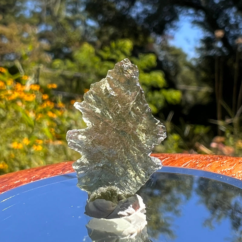 Besednice Moldavite 0.9 grams #371-Moldavite Life