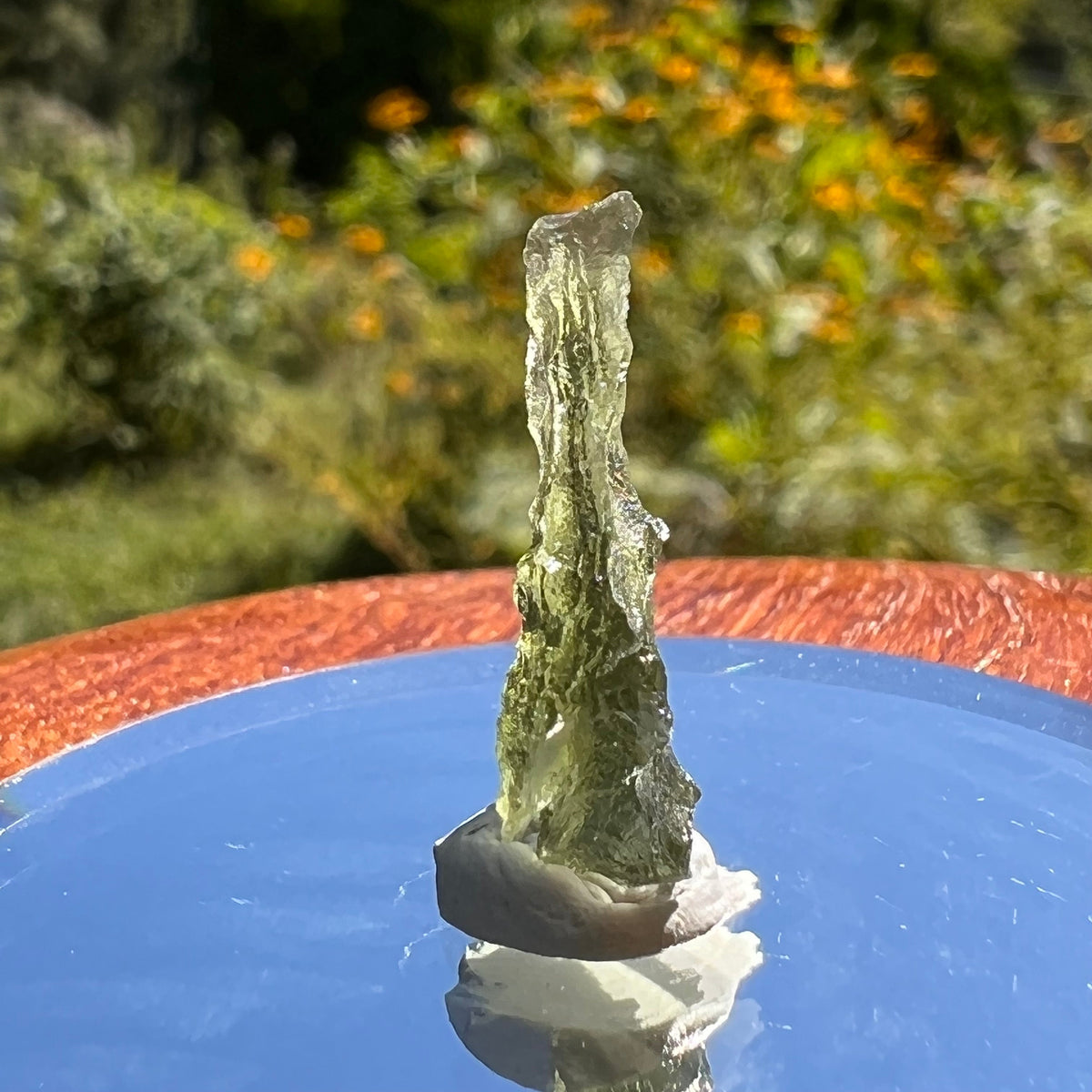 Besednice Moldavite 0.9 grams #379-Moldavite Life