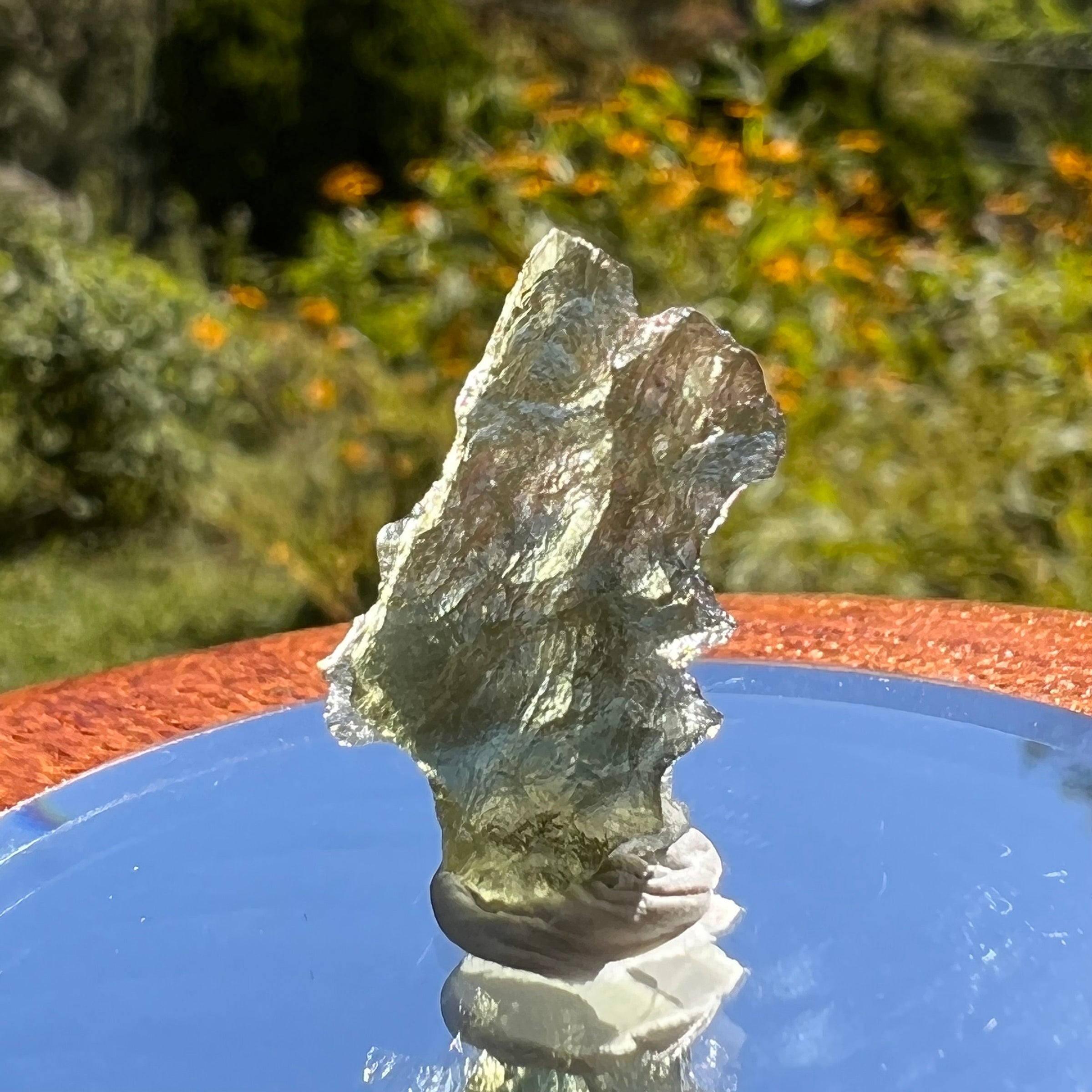 Besednice Moldavite 0.9 grams #379-Moldavite Life