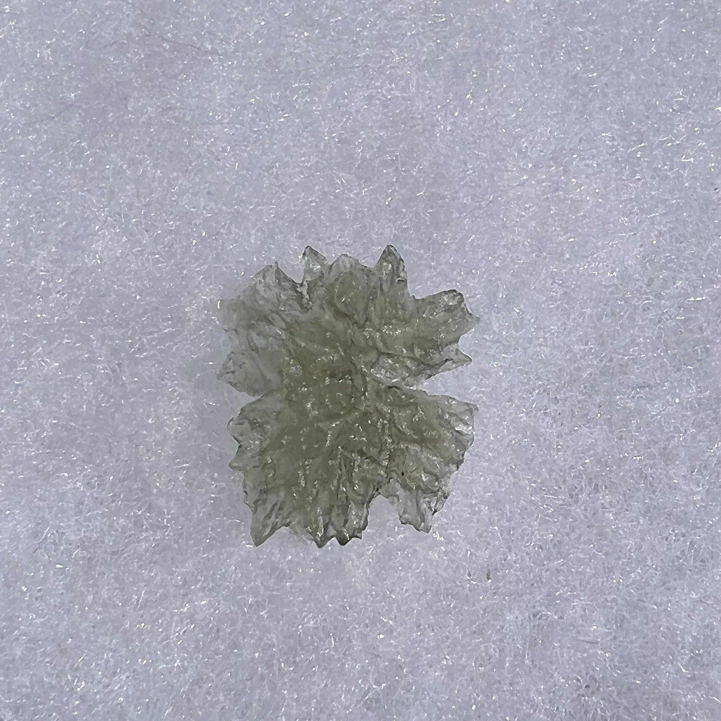 Besednice Moldavite 0.9 grams #517-Moldavite Life