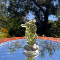 Besednice Moldavite 0.91 grams #422-Moldavite Life