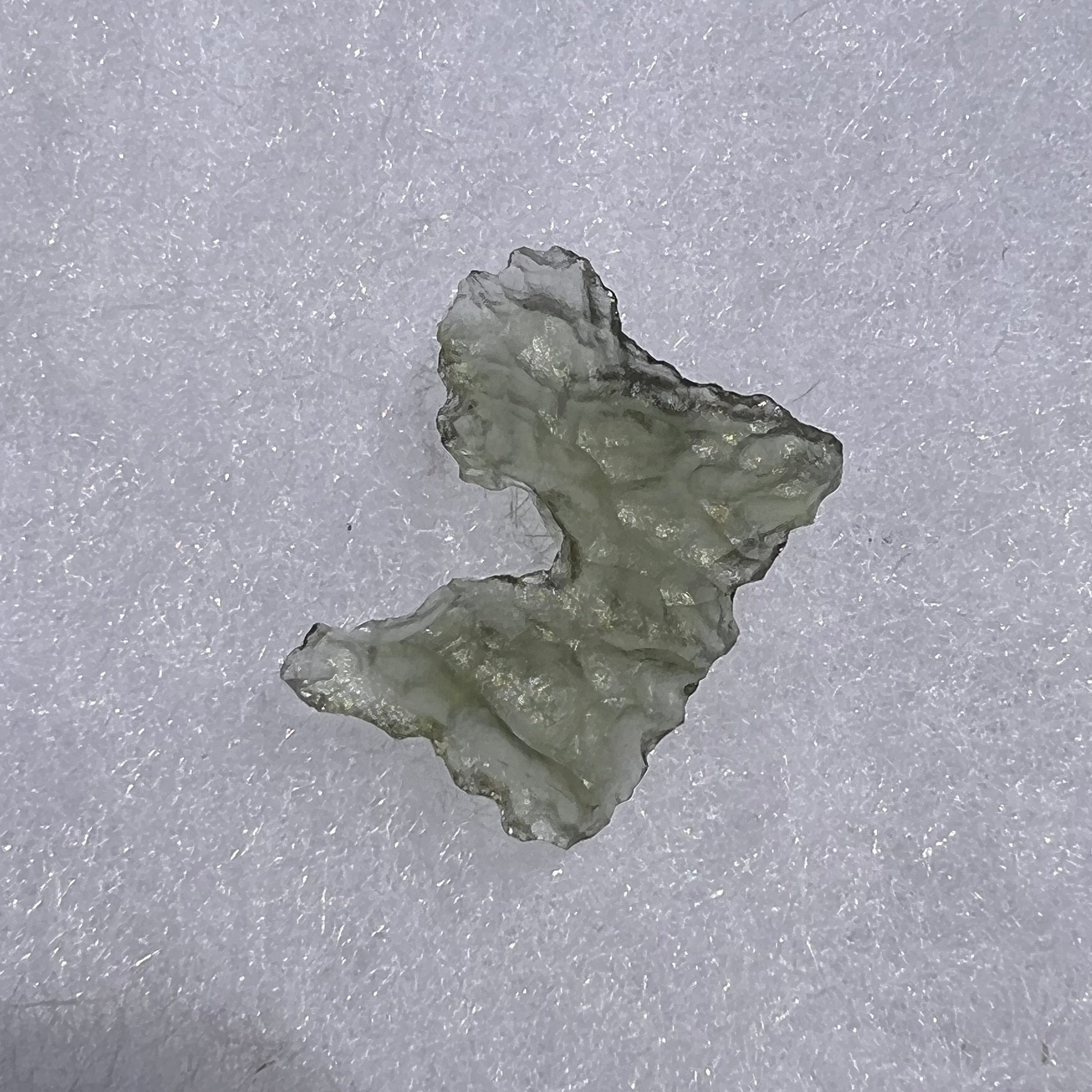 Besednice Moldavite 0.93 grams #409-Moldavite Life