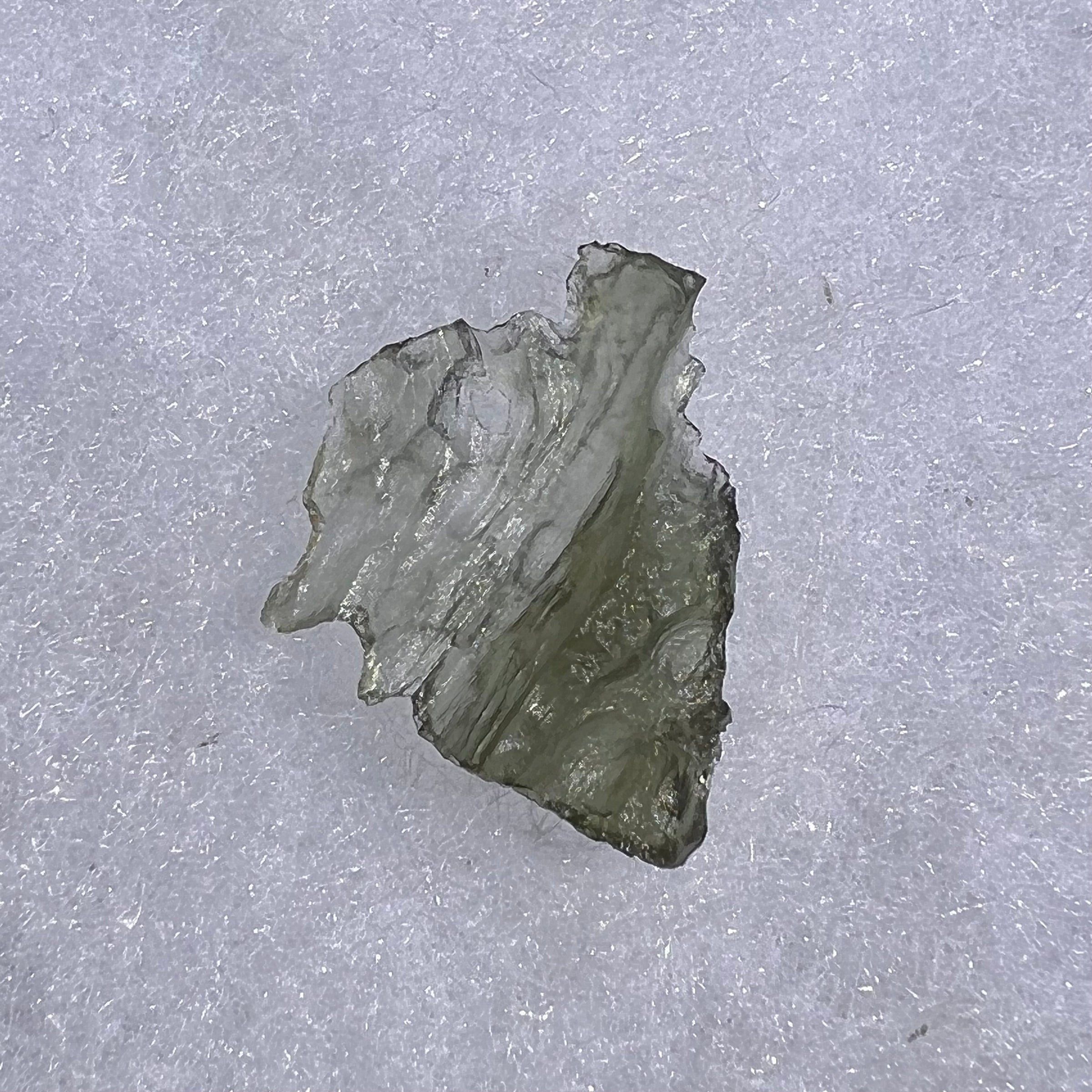 Besednice Moldavite 0.96 grams #401-Moldavite Life