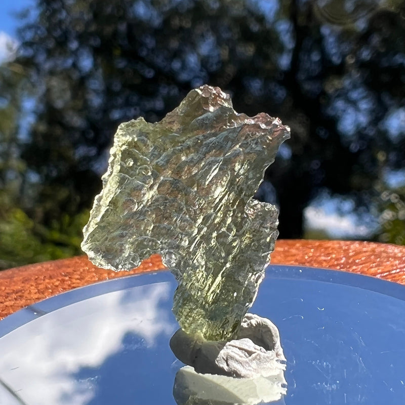 Besednice Moldavite 0.99 grams #464-Moldavite Life