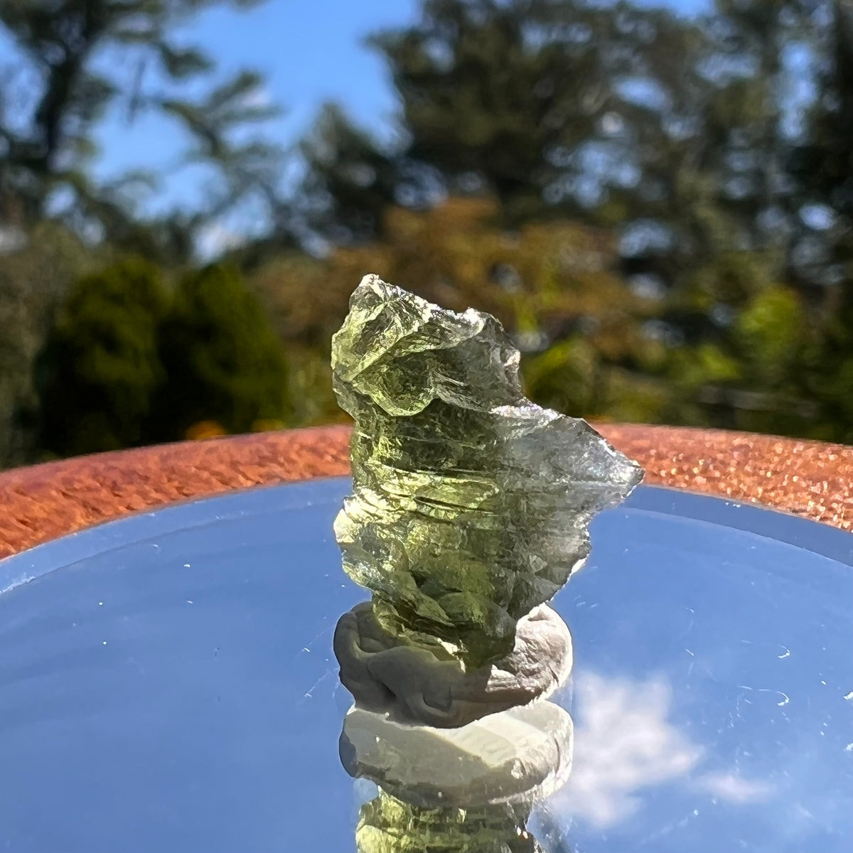 Besednice Moldavite 1.09 grams #405-Moldavite Life