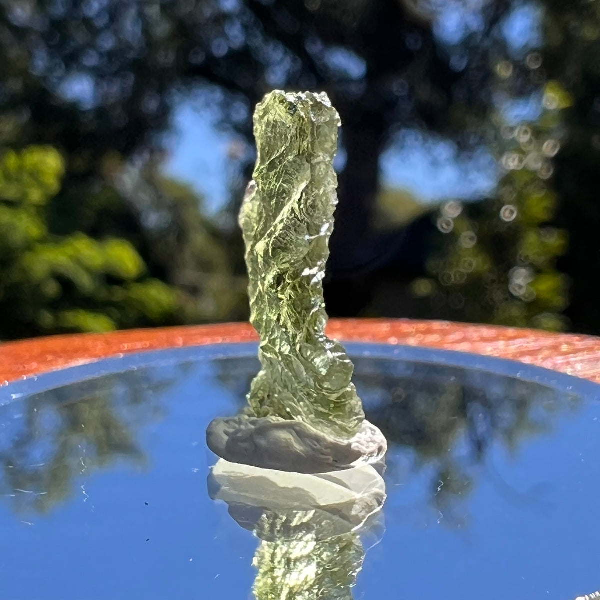 Besednice Moldavite 1.1 grams #353-Moldavite Life